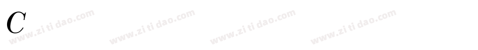 CordiaUPC Italic(1)字体转换